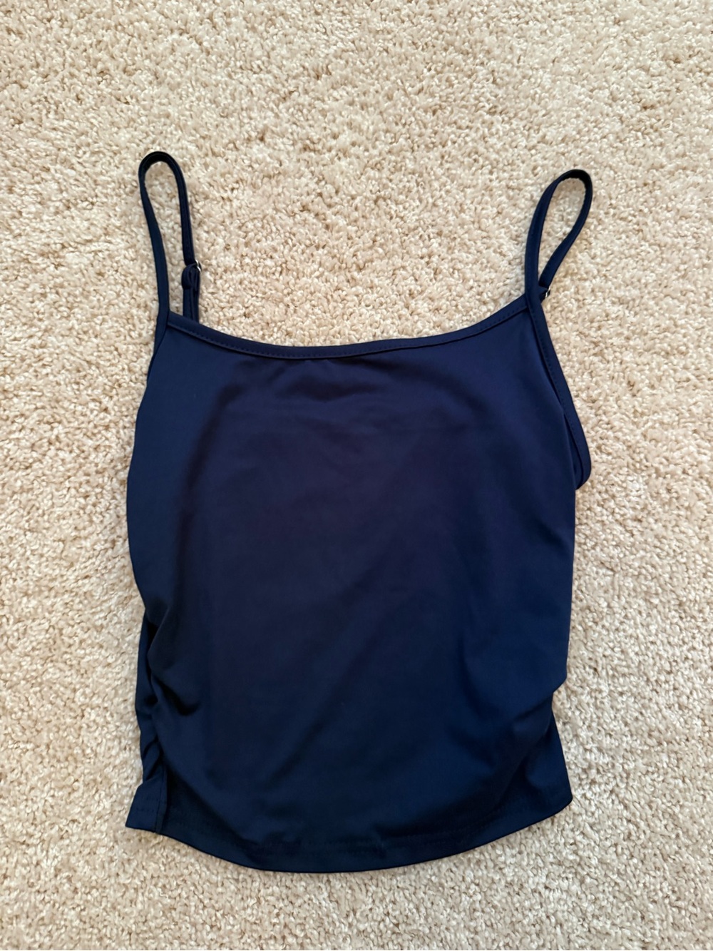 SHEIN Navy Blue Spaghetti Strap Camisole